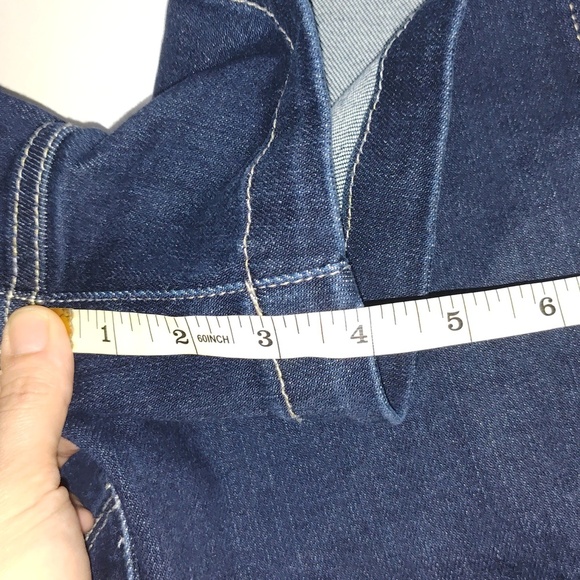 Judy Blue  Dark Wash Carpenter Shorts Women's Size Small - Picture 9 of 9